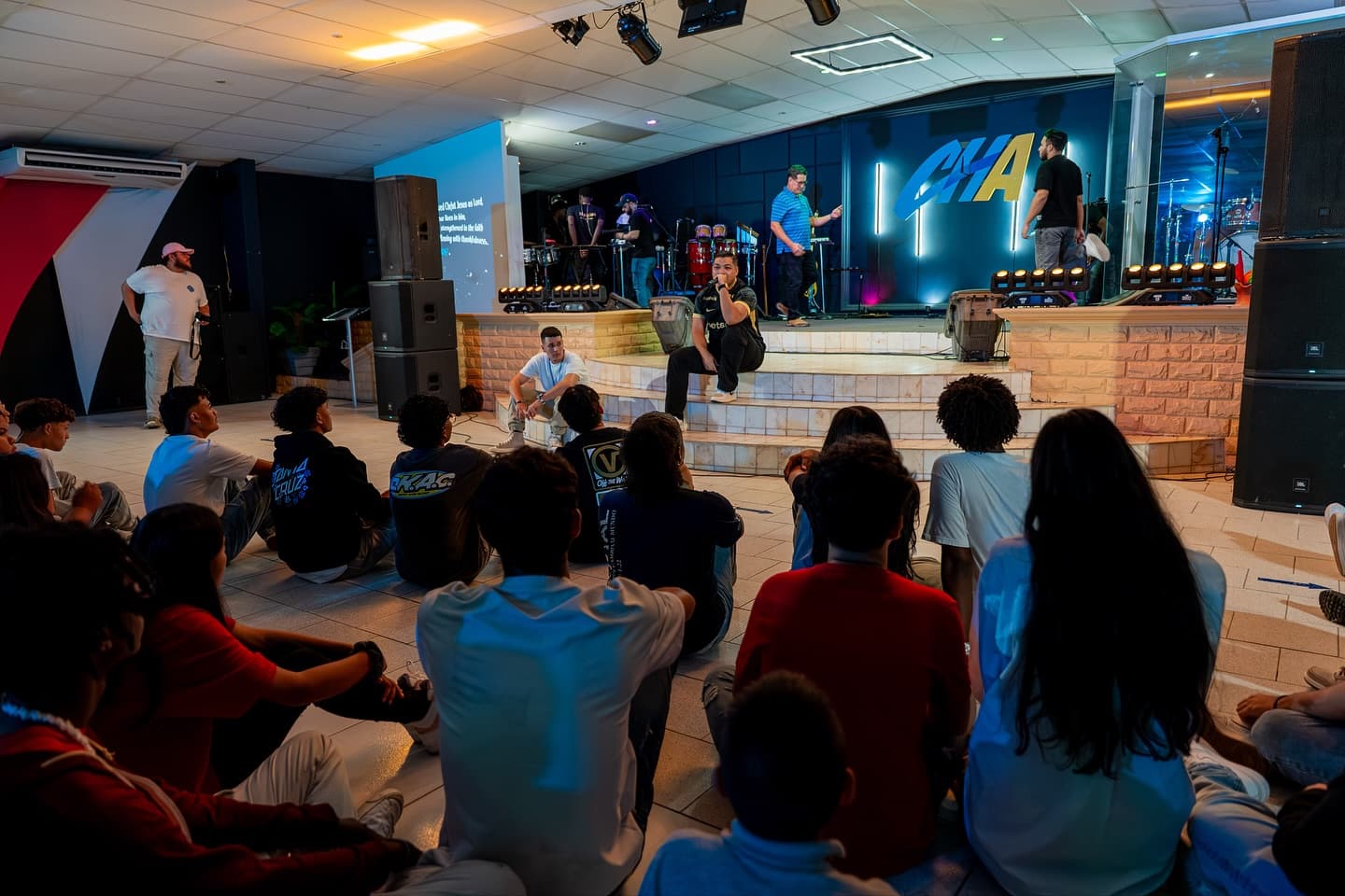 Testimony on the steps